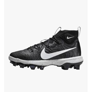 Men's Nike Alpha Huarache NXT MCS Black Baseball Cleats DJ6519-002 Size 10.5